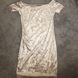 Forever 21 mini velvet dress